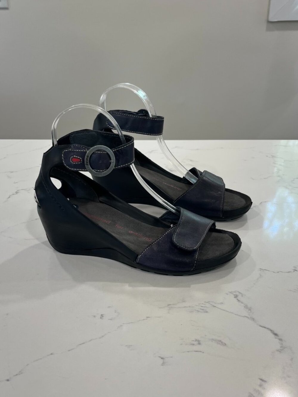 Wolky wedge sandals ladies size 37 or 6.5 in good condition